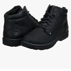 Skechers Mens Segment-garnet Hiking Boot Black Size 7
